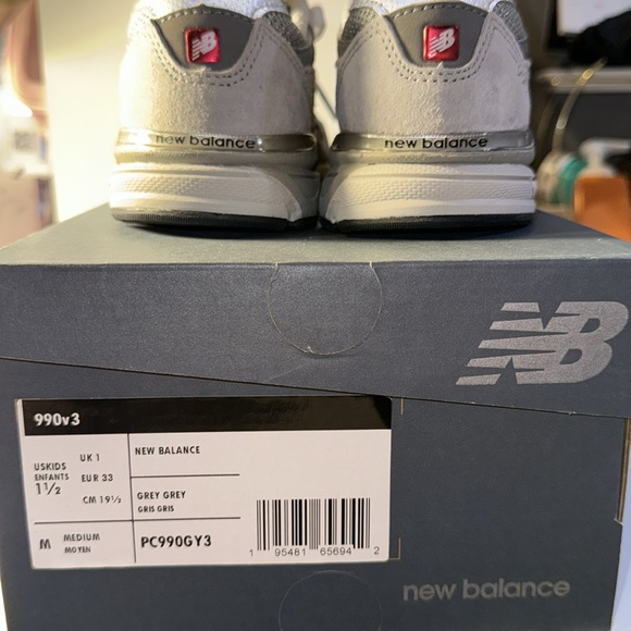 New Balance 990 V3 INFANTS - Picture 12 of 13